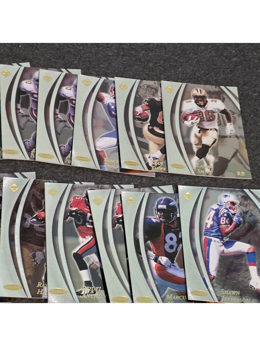 34 Card Lot 1998 Collector's Edge Masters All #/5000 NFL Football